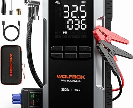 Battery Jump Starter and Tire Inflator